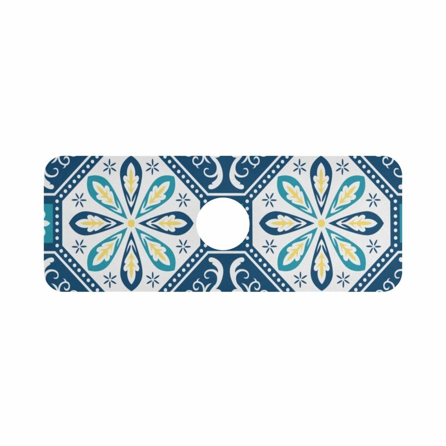 Kitchen Sink Splash Guard 14.7" Faucet Mat Water Absorbent Foldable Washable