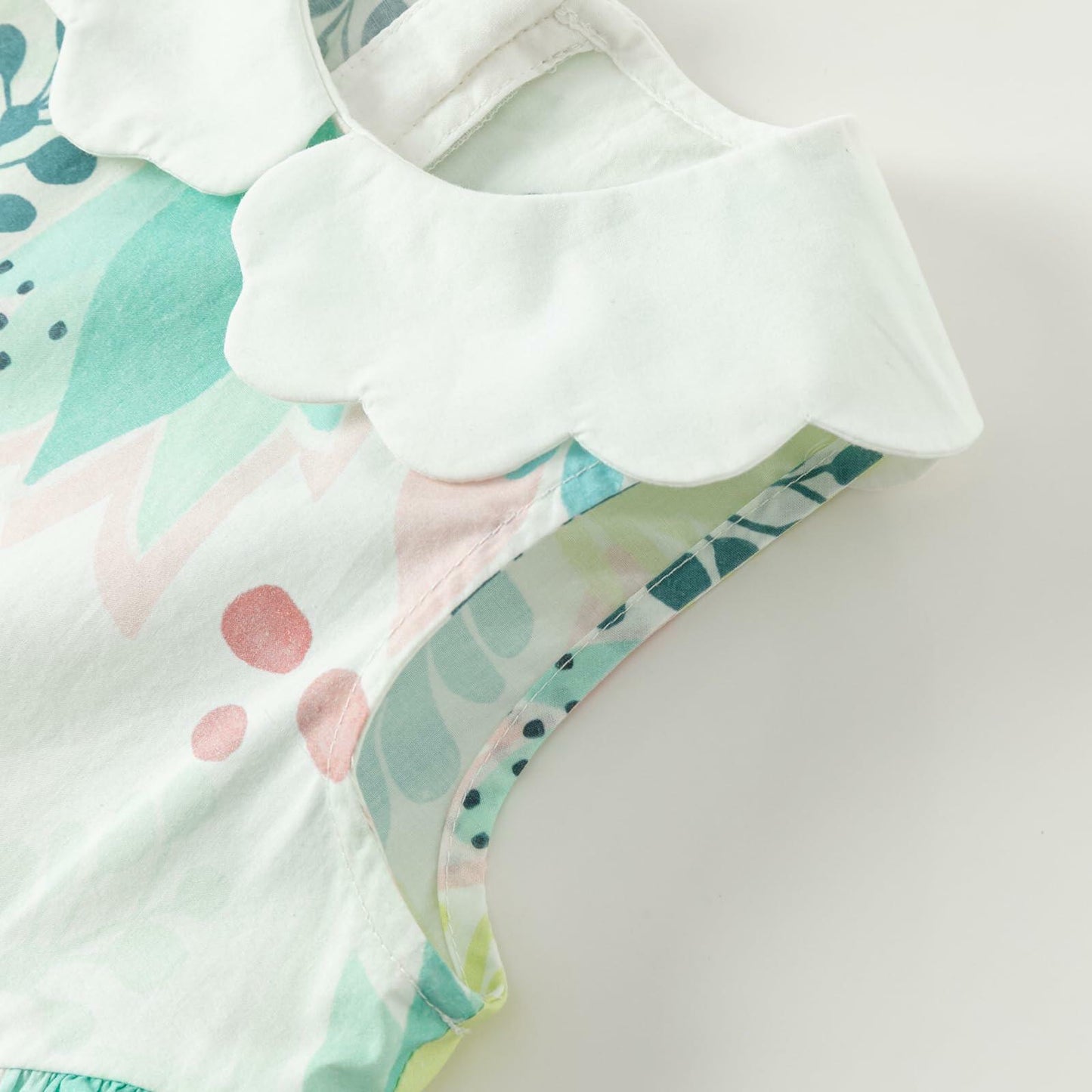 DAVE & BELLA Toddler Girls Boho Dress Sleeveless Floral Summer Sundress