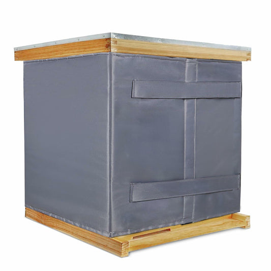 Adjustable Beehive Wrap Winter 8-10 Frame Insulated Bee Hive Cover Reusable