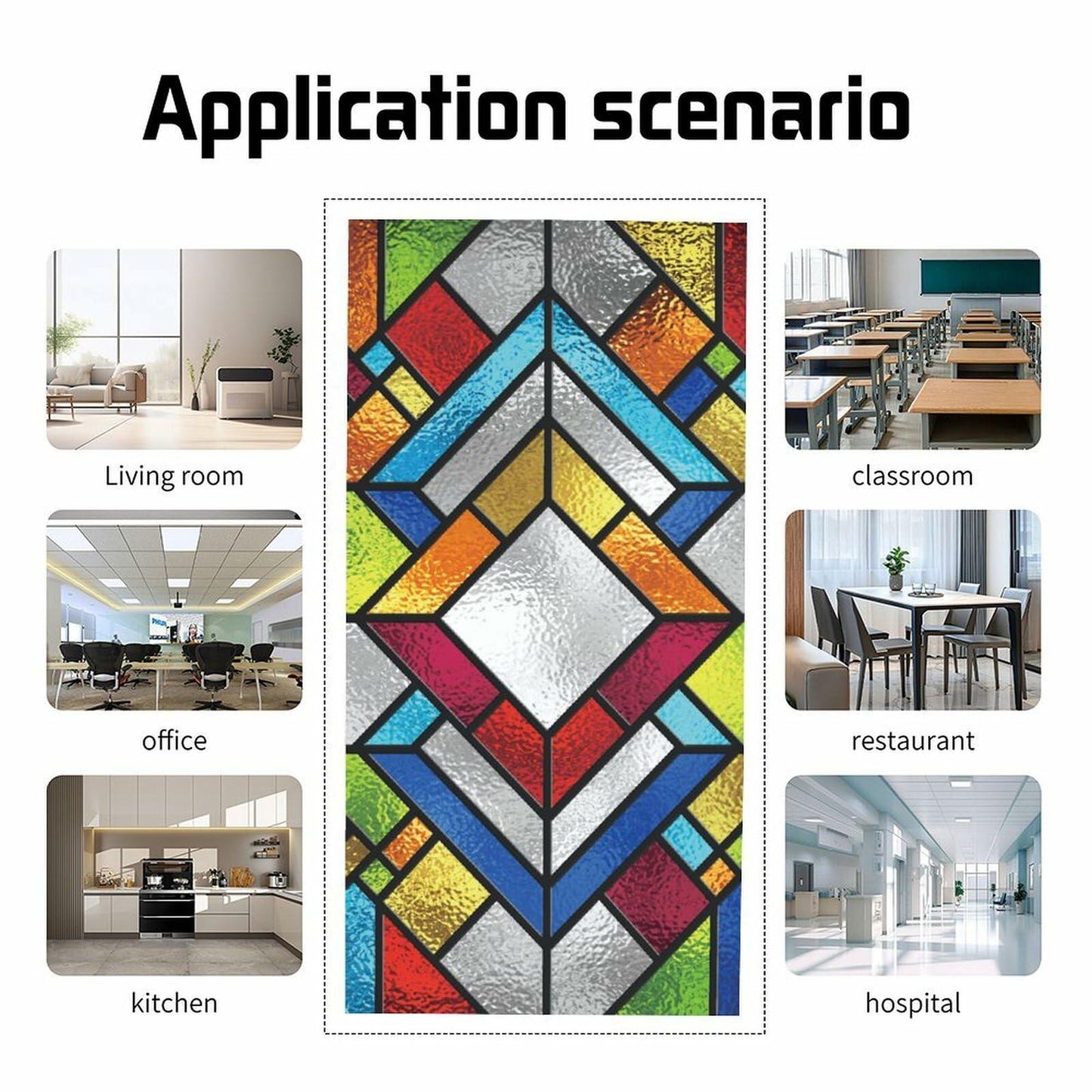 2PCS Fluorescent Light Covers – Anti-Glare Decorative Ceiling Panels