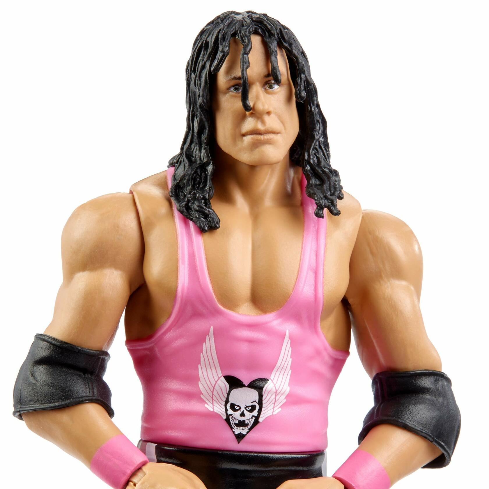 Mattel WWE SummerSlam Bret 'Hitman' Hart 6" Action Figure with Gear