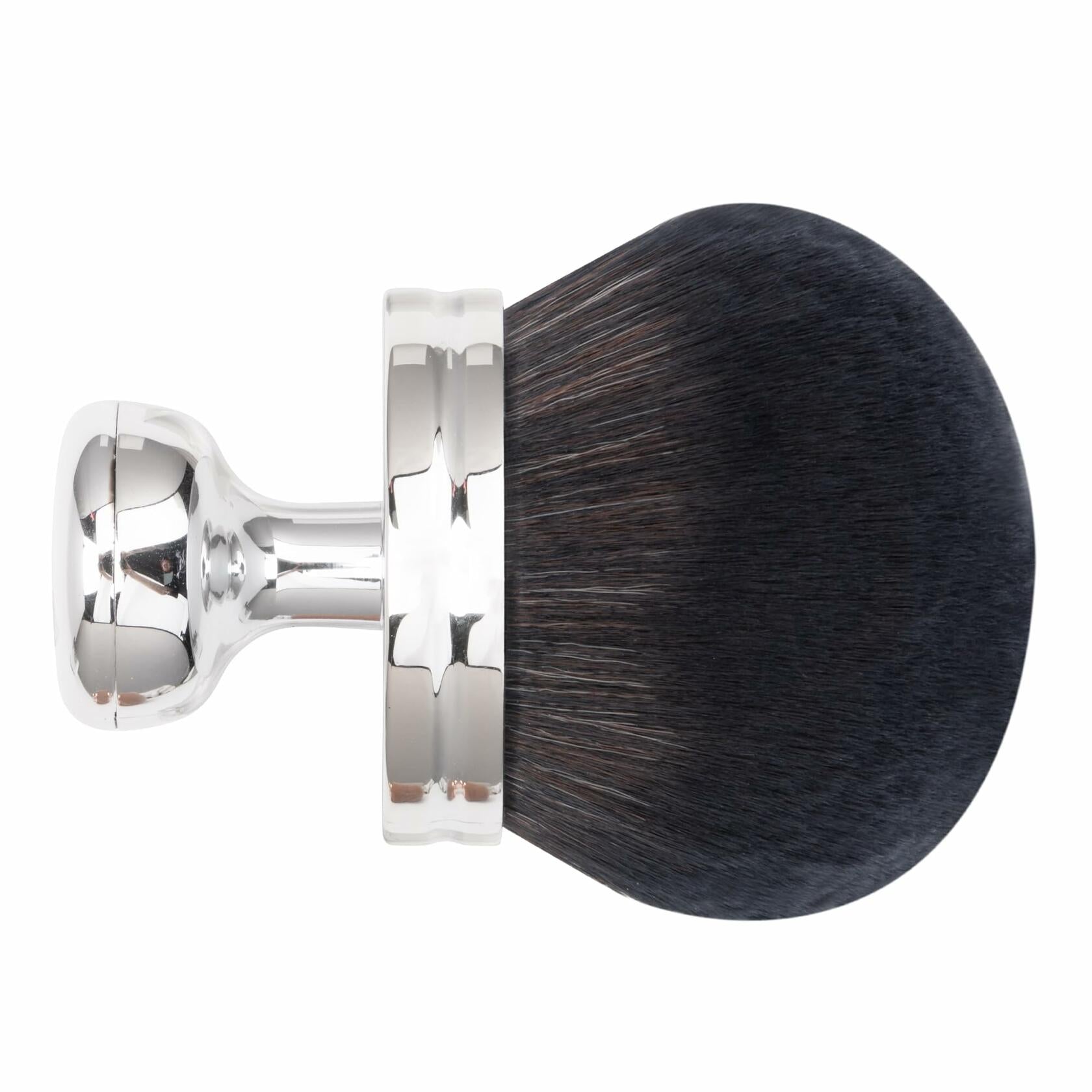 BABYSHEEP Blend & Blur Body Makeup Brush Kabuki 3in Wide Head Silver