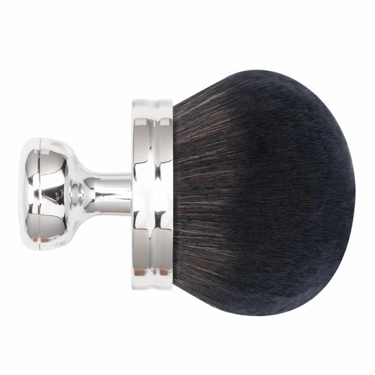 BABYSHEEP Blend & Blur Body Makeup Brush Kabuki 3in Wide Head Silver
