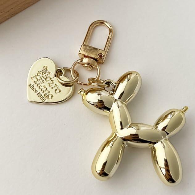 5PCS Balloon Dog Keychains Cute Key Chain Accessories for Women Multi-Color