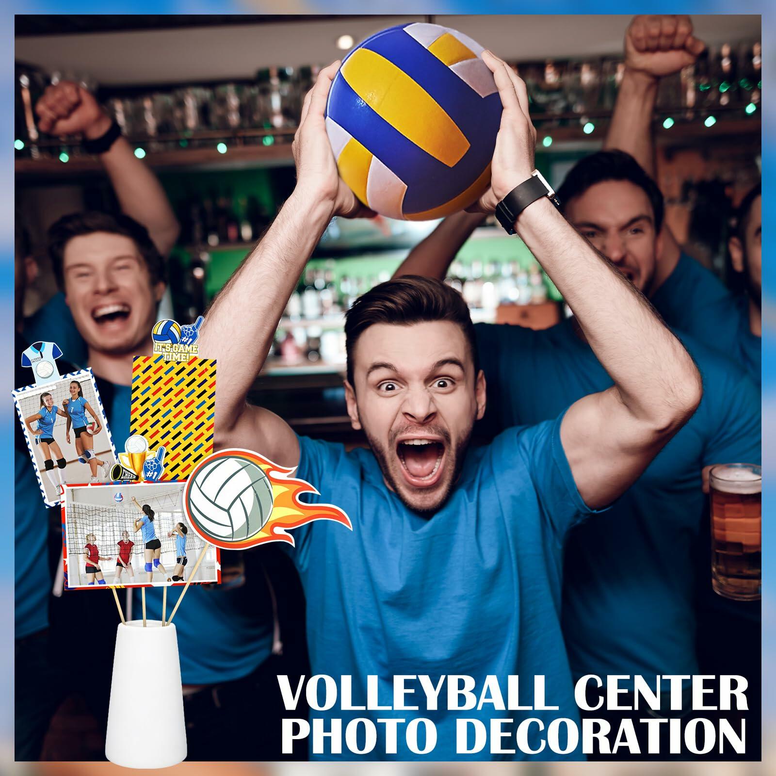 Weekgrat Volleyball Party Decorations Table Centerpiece 4x6 Photo Holders 30 PC