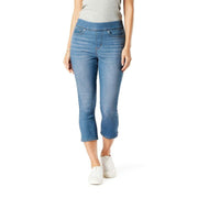 Levi Strauss Signature Gold Totally Shaping Pull On Capri Gold Size 12