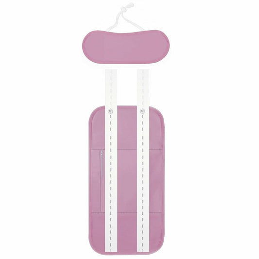 vyaji Organic Castor Oil Pack Wrap Kit Adjustable Straps Waterproof Purple