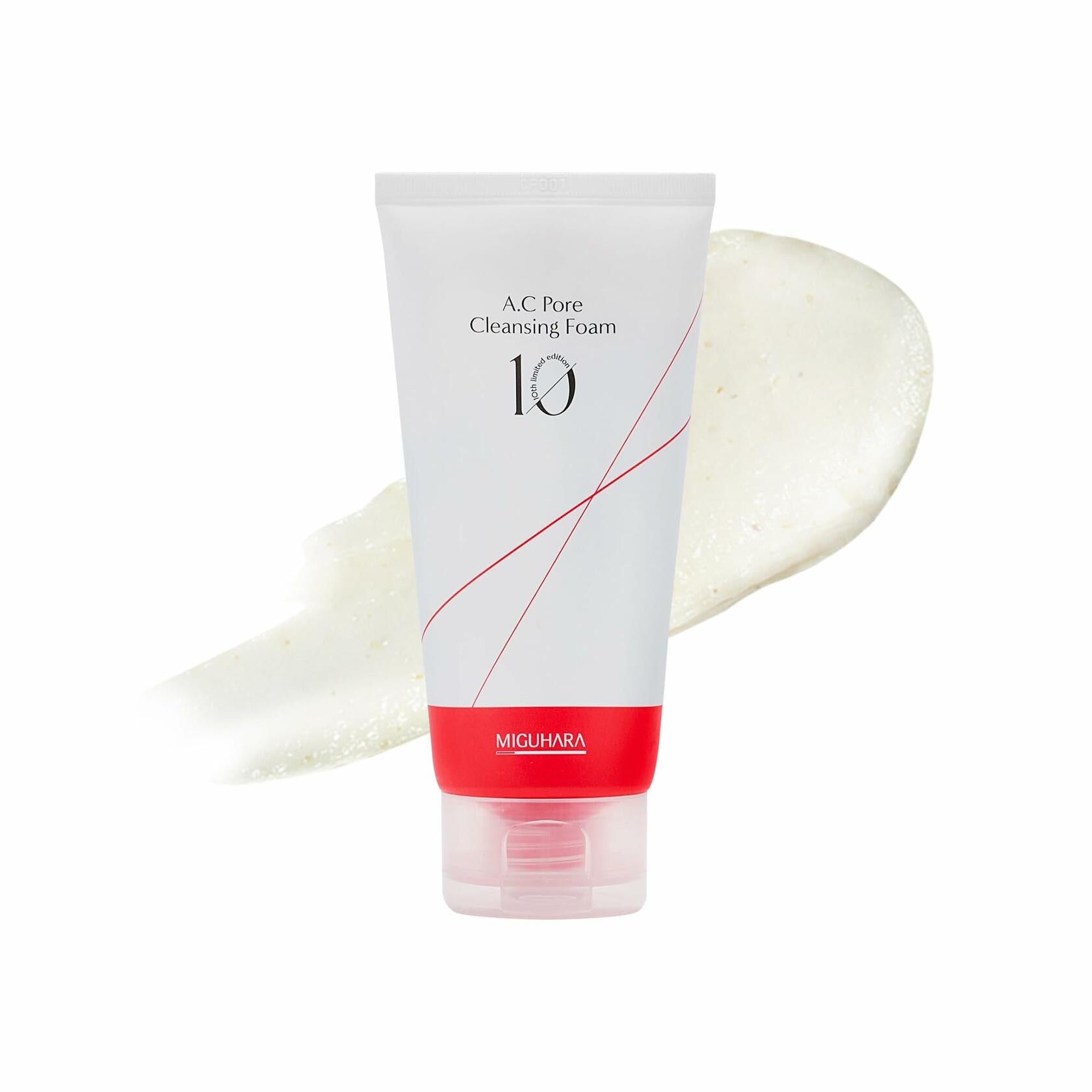 MIGUHARA A.C Pore Cleansing Foam Korean Skincare Face Wash 120ml 4.05oz