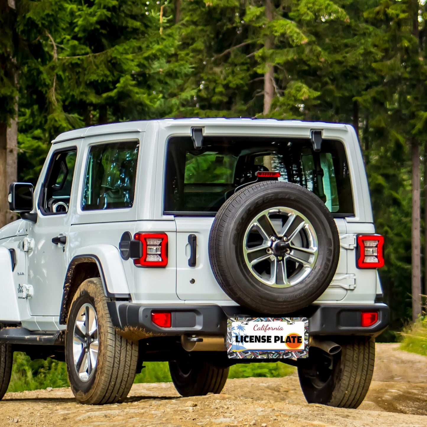 Cassette Music Tape License Plate Frame Stainless Steel 6.3x12.2 in