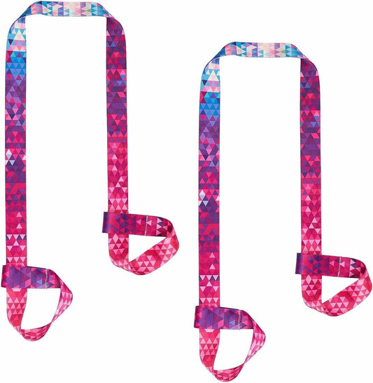 Baestappy Professional Yoga Mat Strap Colorful Cotton Carrying & Stretching