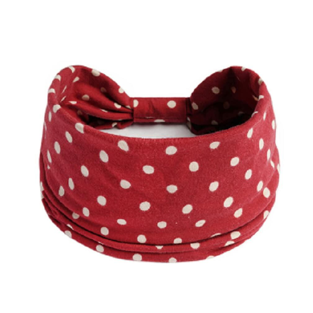 K-Elewon Women Wide Elastic Head Wrap Headband Sports Yoga 3 Pack A32