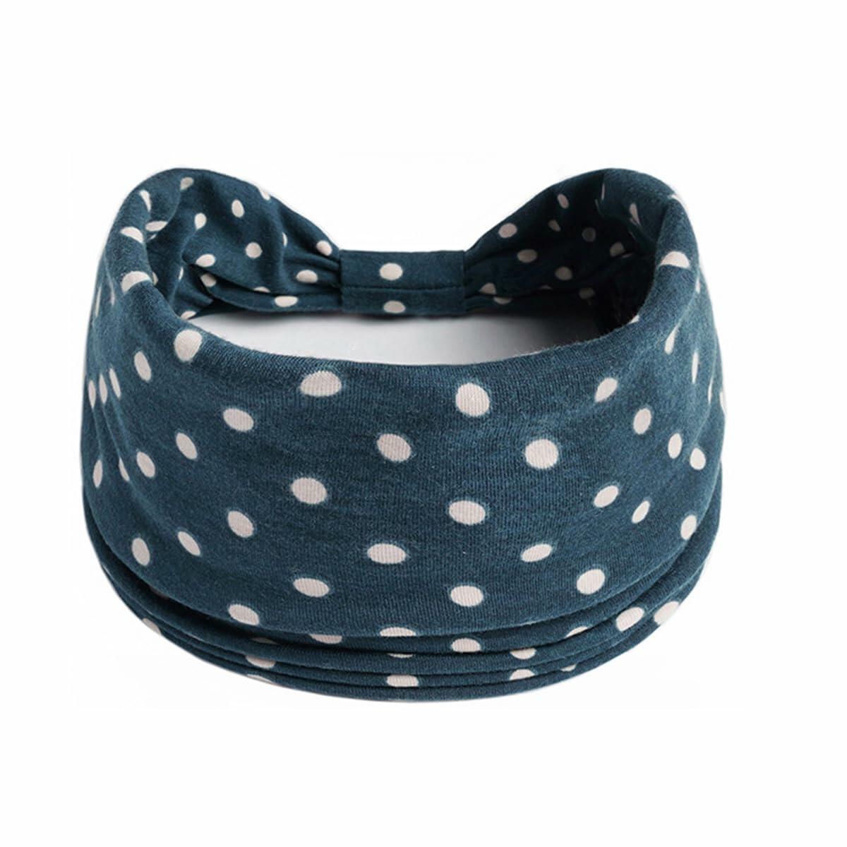 K-Elewon Women Wide Elastic Head Wrap Headband Sports Yoga 3 Pack A32