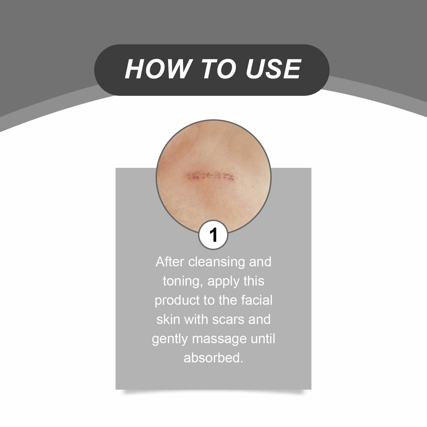 Generic 2PC Silicone Scar Stick 60% Silicone Face Body Moisturizing