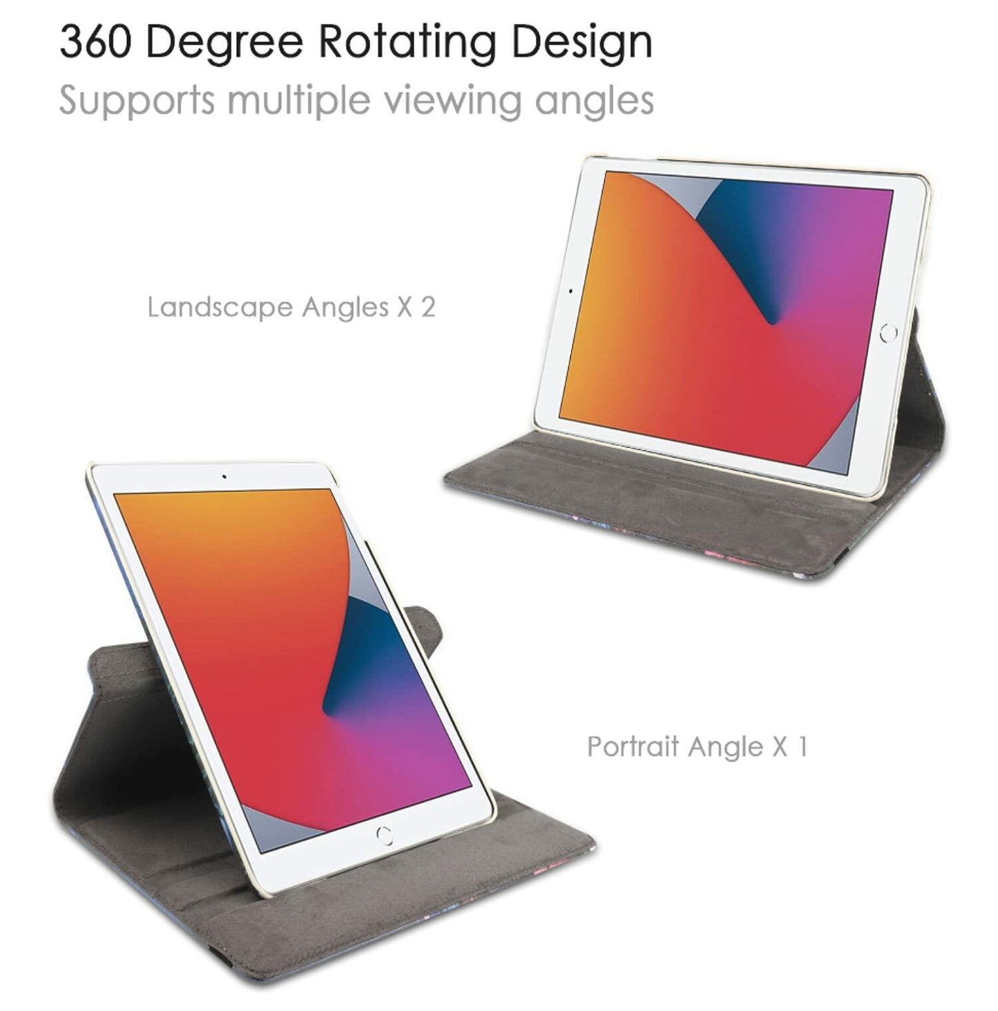 iPad 11" 1st Gen 2018 Case A1980/A2013/A1934/A1979 360° Rotating Dog Cover