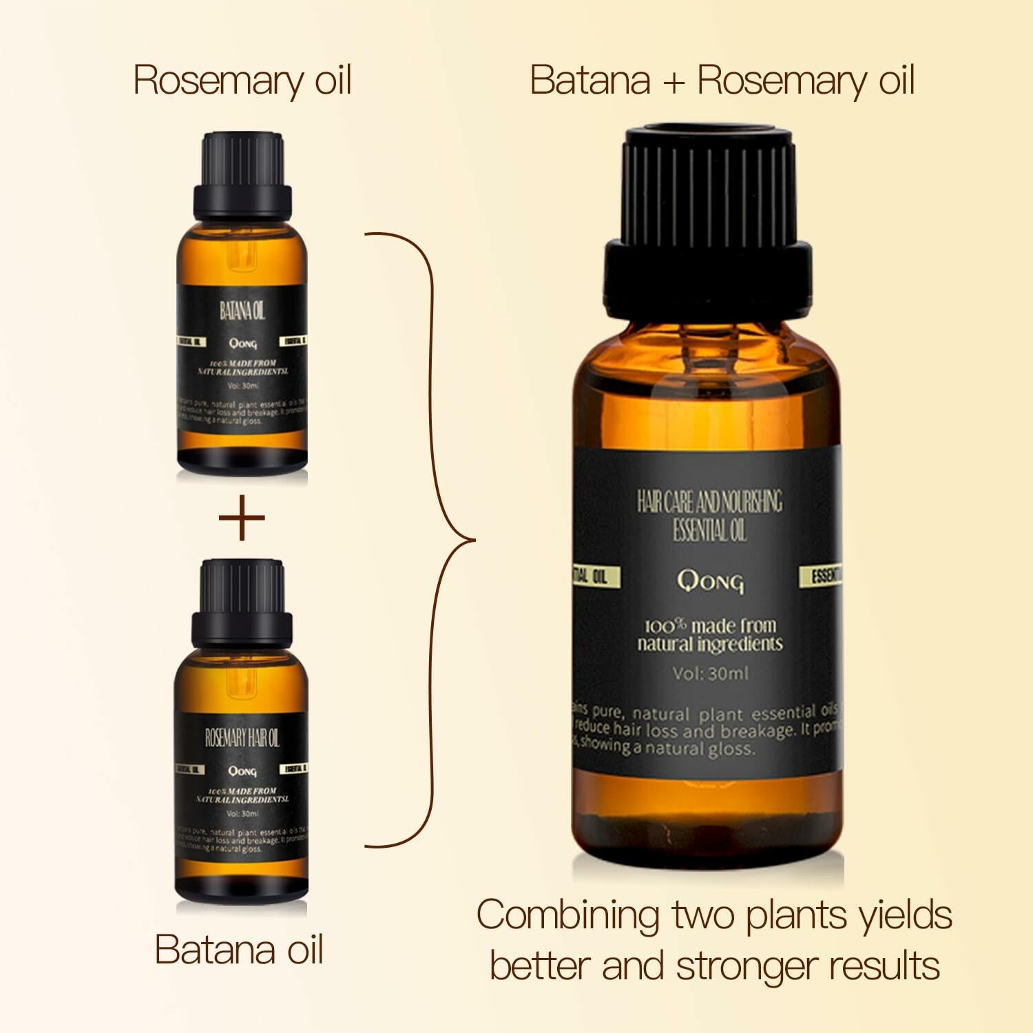 qong Peppermint Essential Oil Blend 30ml Black Mint+Rosemary Scent