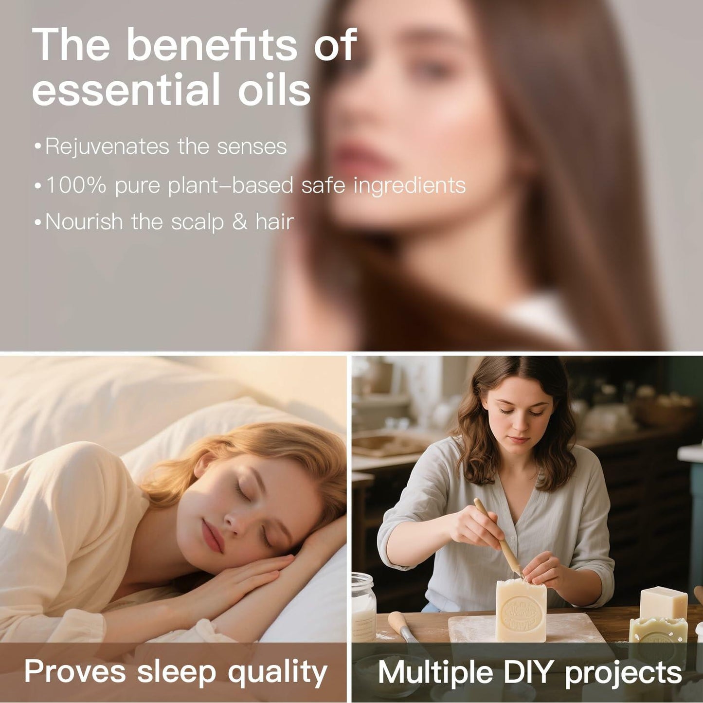 qong Peppermint Essential Oil Blend 30ml Black Mint+Rosemary Scent