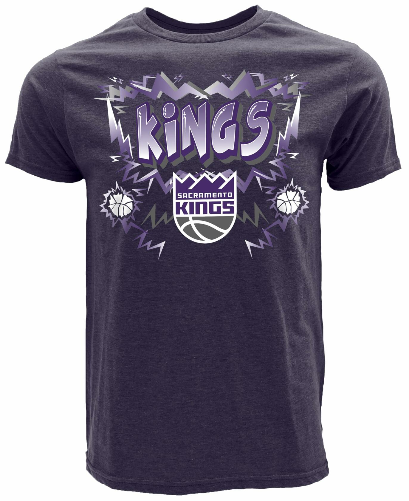 Sacramento Kings NBA Officially Licensed Heathered Team Color T-Shirt Size XXL