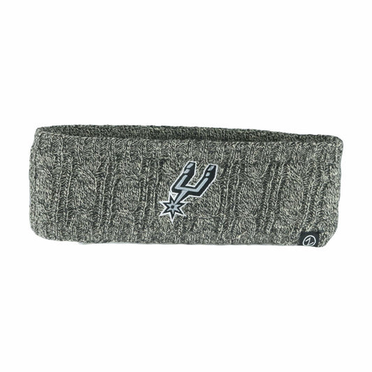 ZHATS NBA Licensed Standard Headband Heathered Cable Knit Team Color One Size