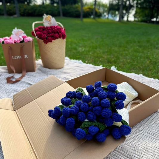 Harfirbe Lily of The Valley Bouquet Blanket Acrylic 39in Home Decor Gift