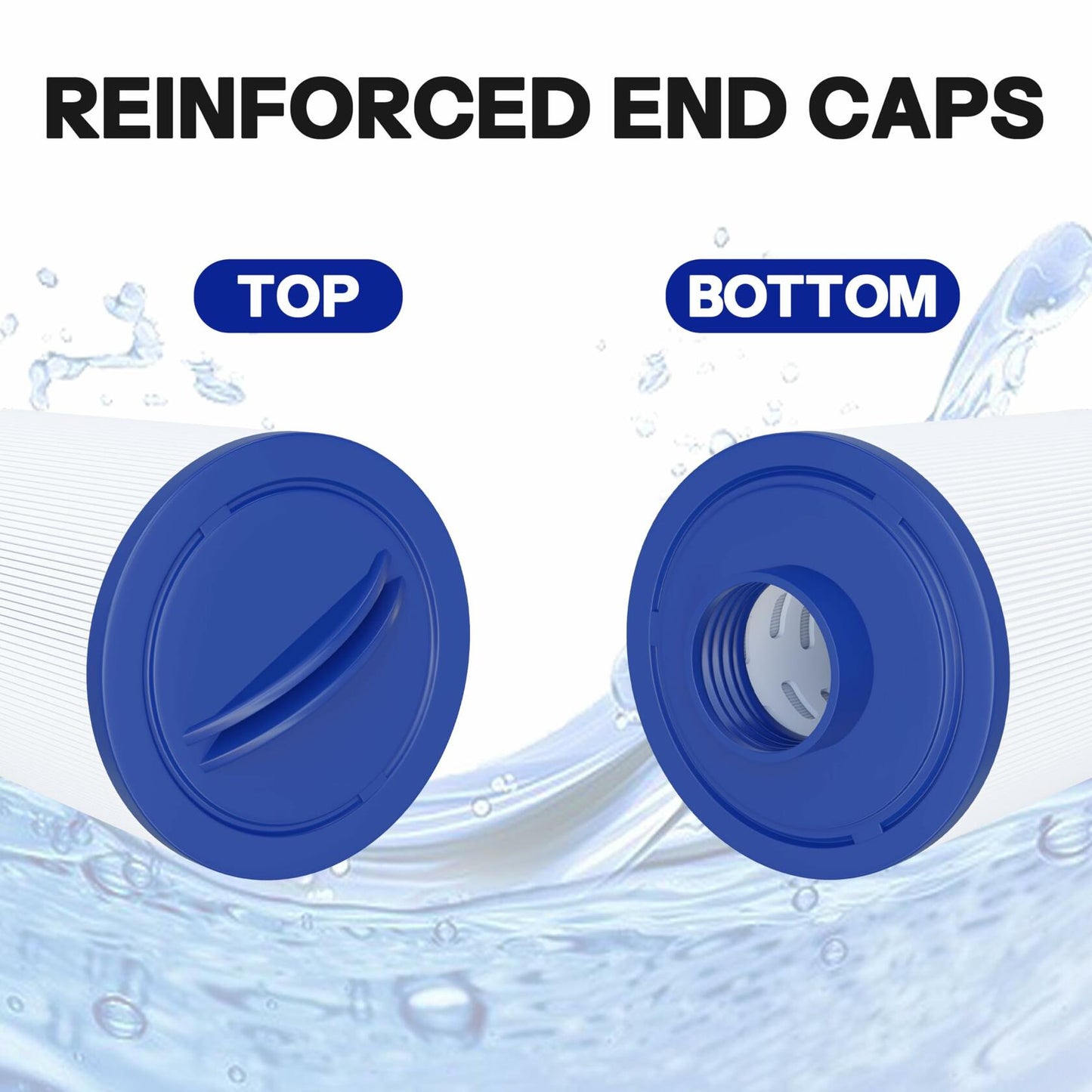 Wowreed Spa Filter Compatible PWW50L Rising Dragon 50 50 sq ft 2 Pack