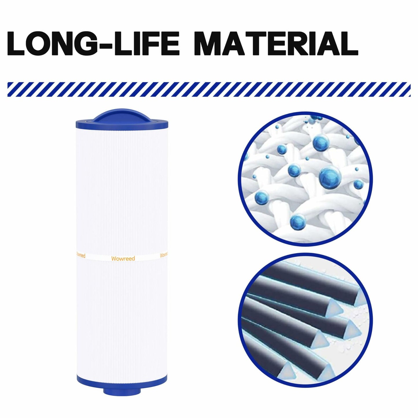 Wowreed Spa Filter Compatible PWW50L Rising Dragon 50 50 sq ft 2 Pack