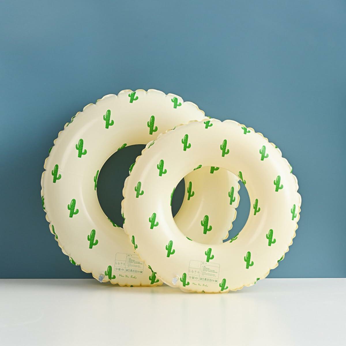 2PCS Inflatable Swimming Rings Pool Floats for Adults | Summer Beach Toy