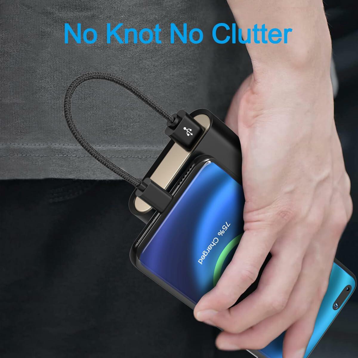 USB-C Charging Cable Short Cord for iPhone 15 Pro Max iPad MacBook