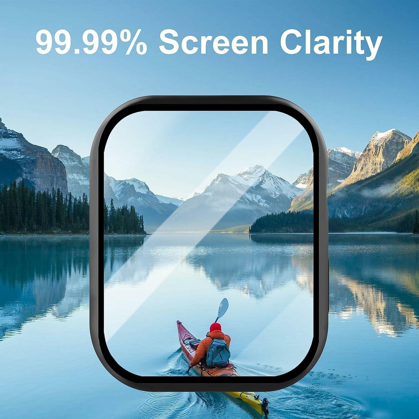 T Tersely 3 Pack Case for Apple Watch Series 11/10 46mm w HD Screen Blue