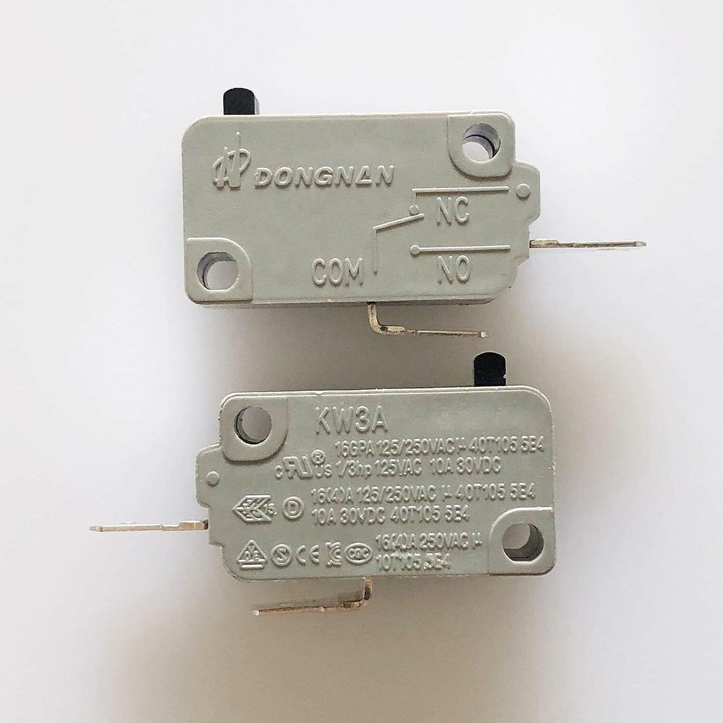 KW3A Microwave Oven Door Micro Switch 16A 125V/250V Normally Open Switch （1Pcs）