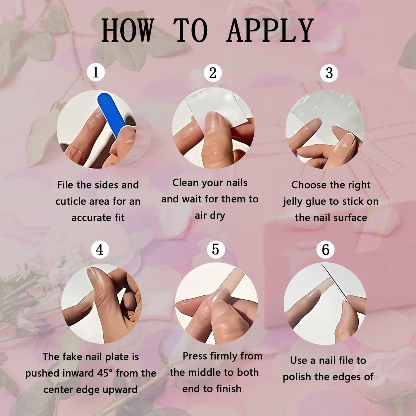 Pink Halloween Press On Nails Almond Matte Pumpkin Bat Design 24pcs