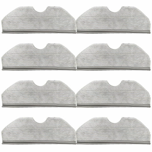 8PCS Mop Pads for Narwal Freo X Plus Robot Vacuum Cleaner Washable Reusable