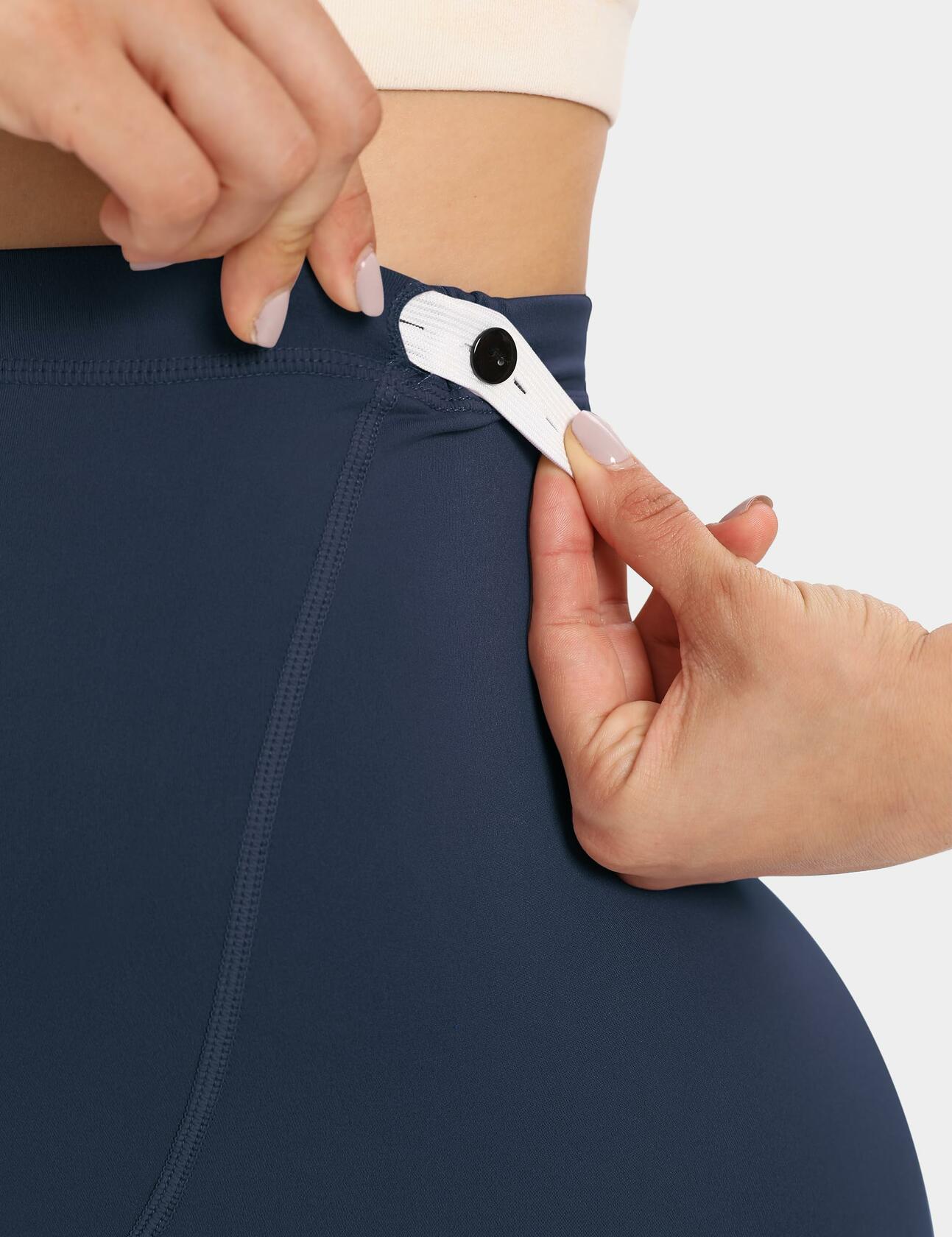 Buttergene Women’s Maternity Leggings Over Belly Yoga Workout Pregnancy Pants