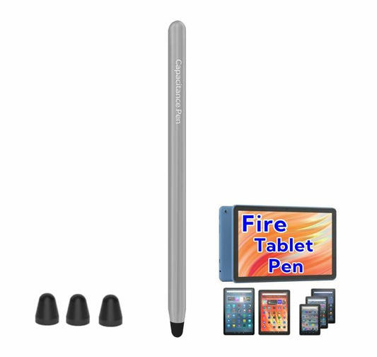 Stylus Pen for Fire HD 7/7plus/8/8plus Kids 10 Fire Max 11 Tablet Pen 1PCS Gray