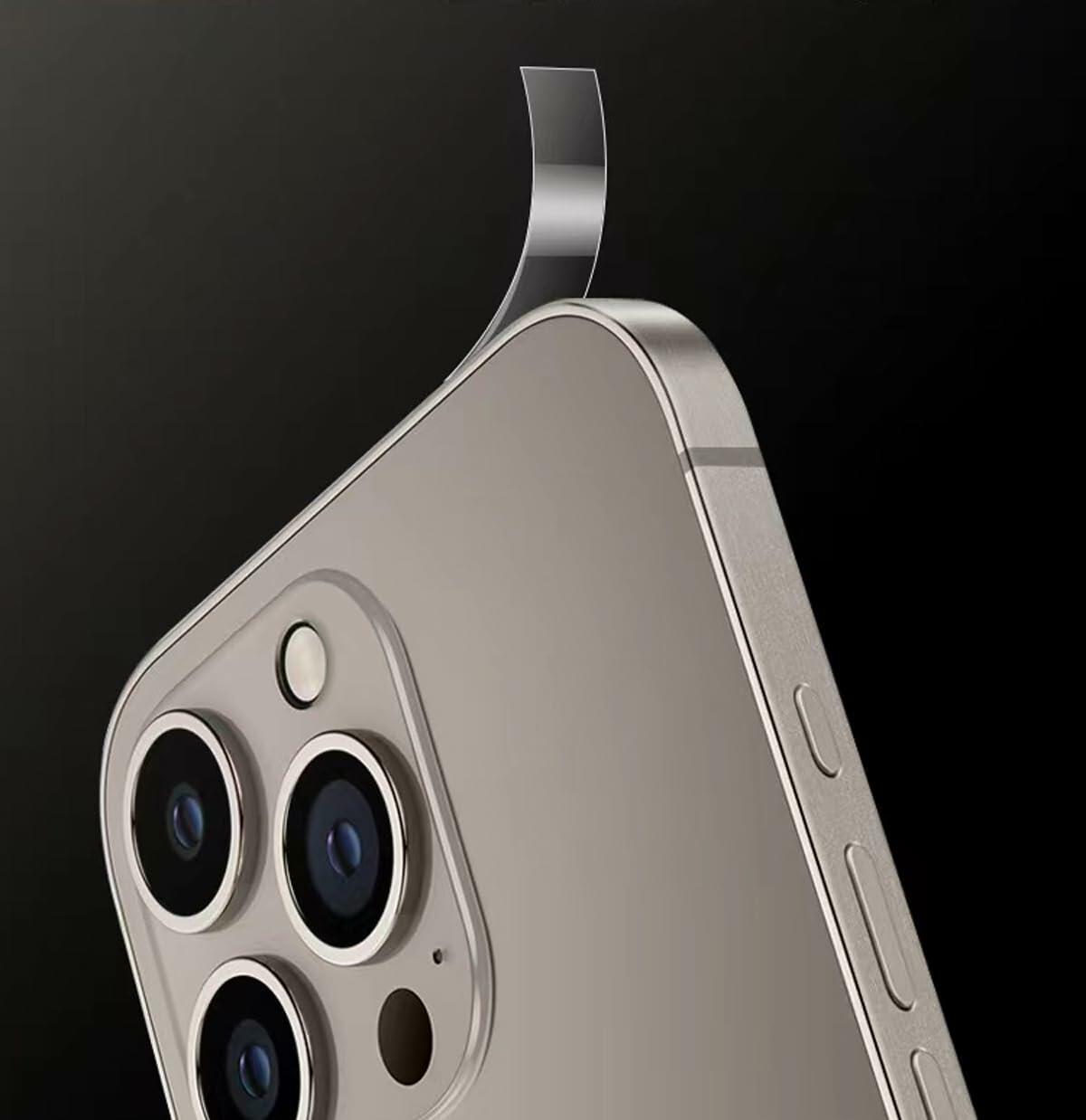 iPhone 15 Pro Side Protective Film TPU Hydrogel Ultra Thin 3-Pack iyanzi