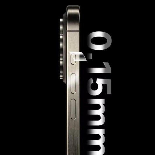 iPhone 15 Pro Side Protective Film TPU Hydrogel Ultra Thin 3-Pack iyanzi