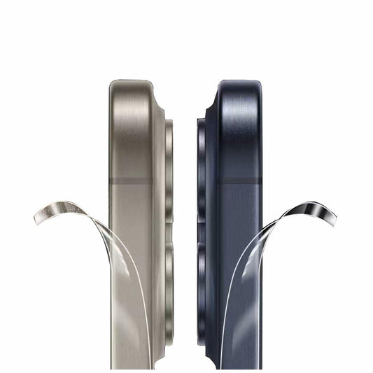 iPhone 15 Pro Side Protective Film TPU Hydrogel Ultra Thin 3-Pack iyanzi