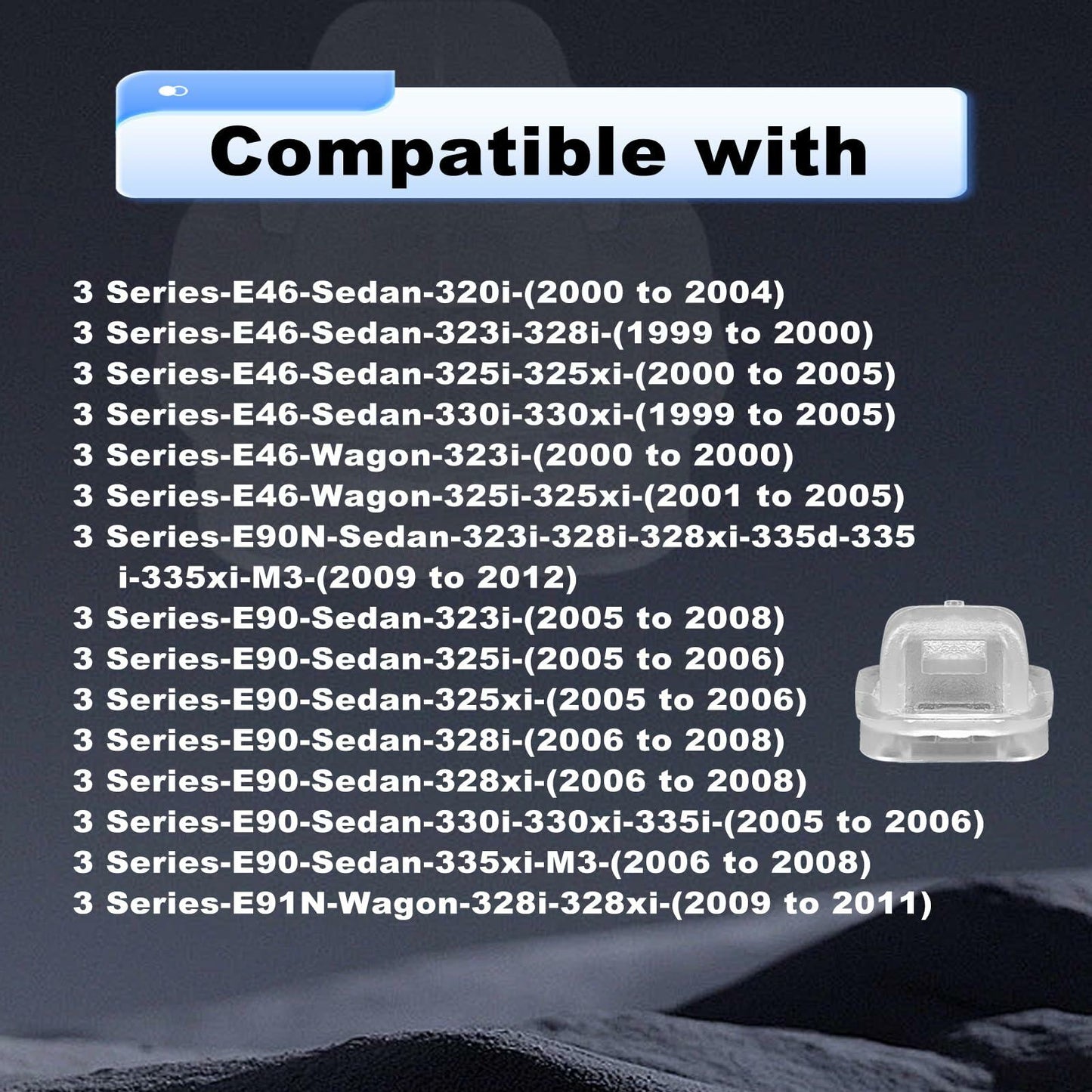 Stymart 20PCS Interior Trim Moulding Door Panel Clips Compatible BMW E46 E90