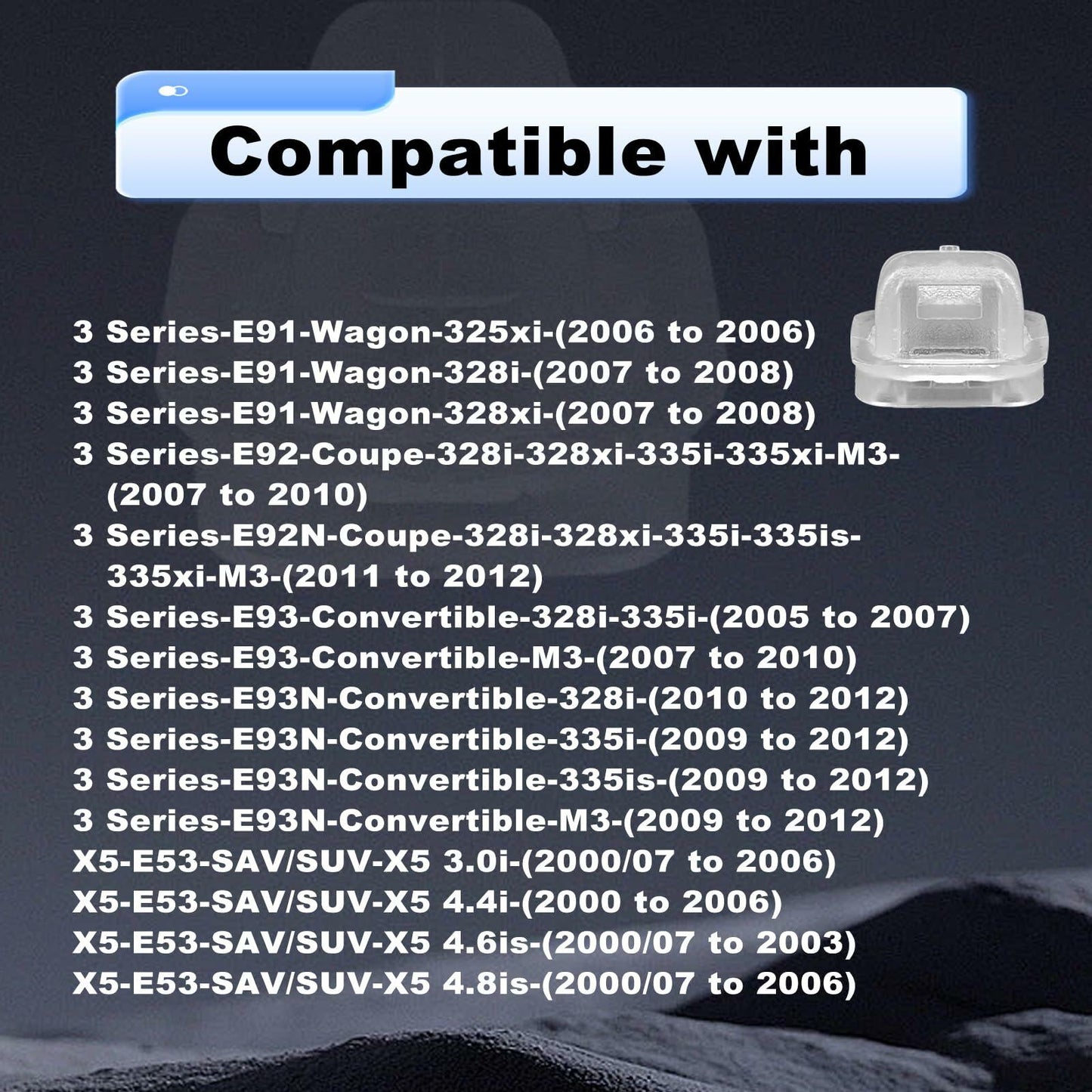 Stymart 20PCS Interior Trim Moulding Door Panel Clips Compatible BMW E46 E90