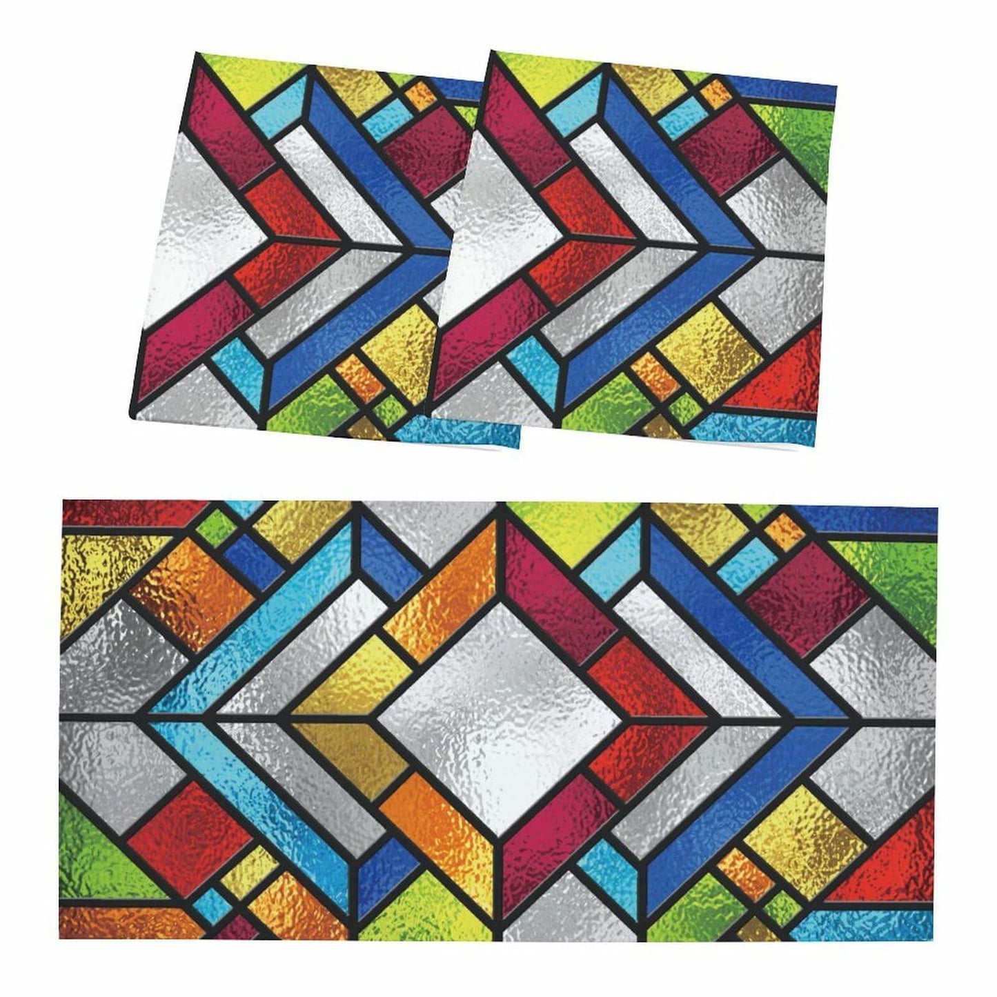 2PCS Fluorescent Light Covers – Anti-Glare Decorative Ceiling Panels