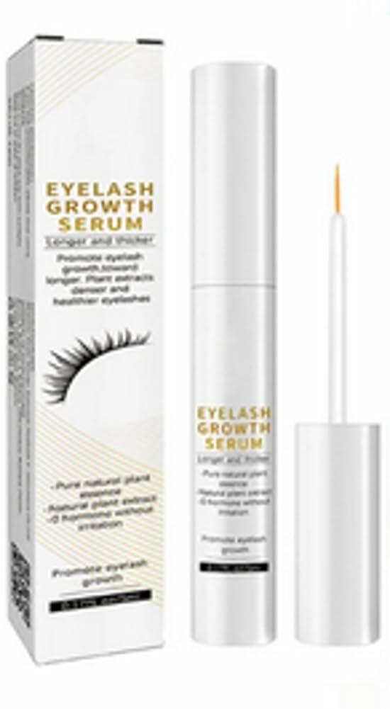 Eyelash Growth Serum for Longer, Fuller and Thicker Eyelashes black