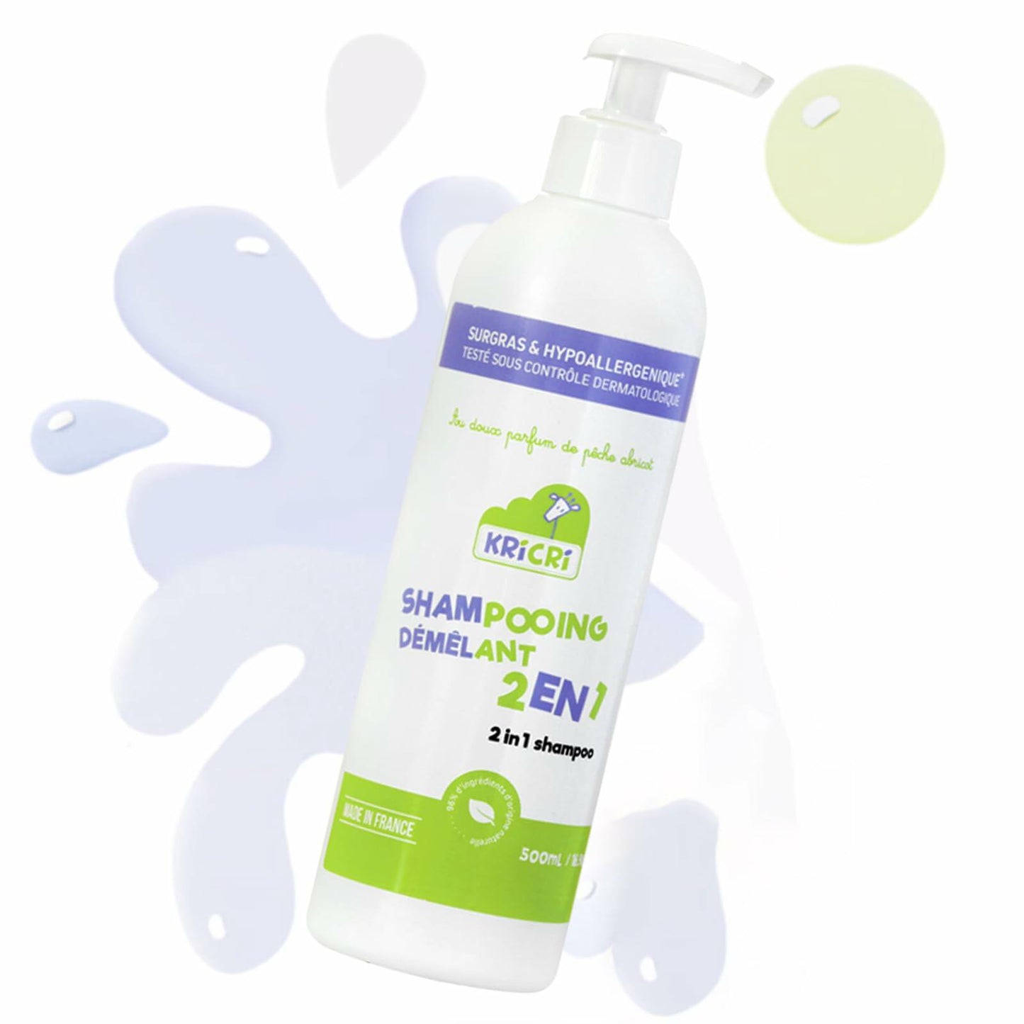 Kids 2-in-1 Shampoo & Conditioner Tear-Free Plant-Based Haircare 16.9oz