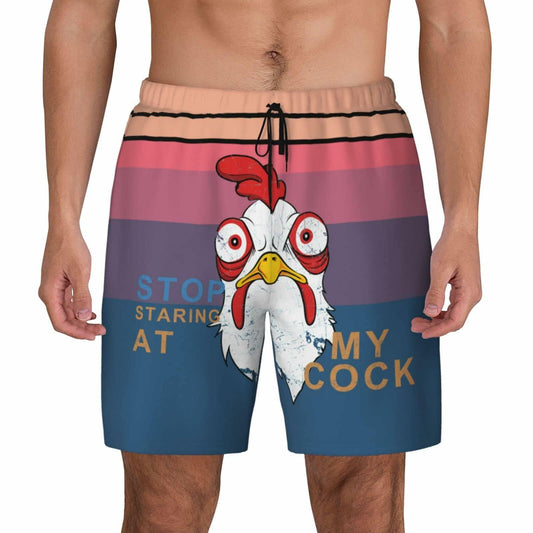 Men's SolAzul Swim Trunks Quick Dry Board Shorts with Mesh Lining & Pockets