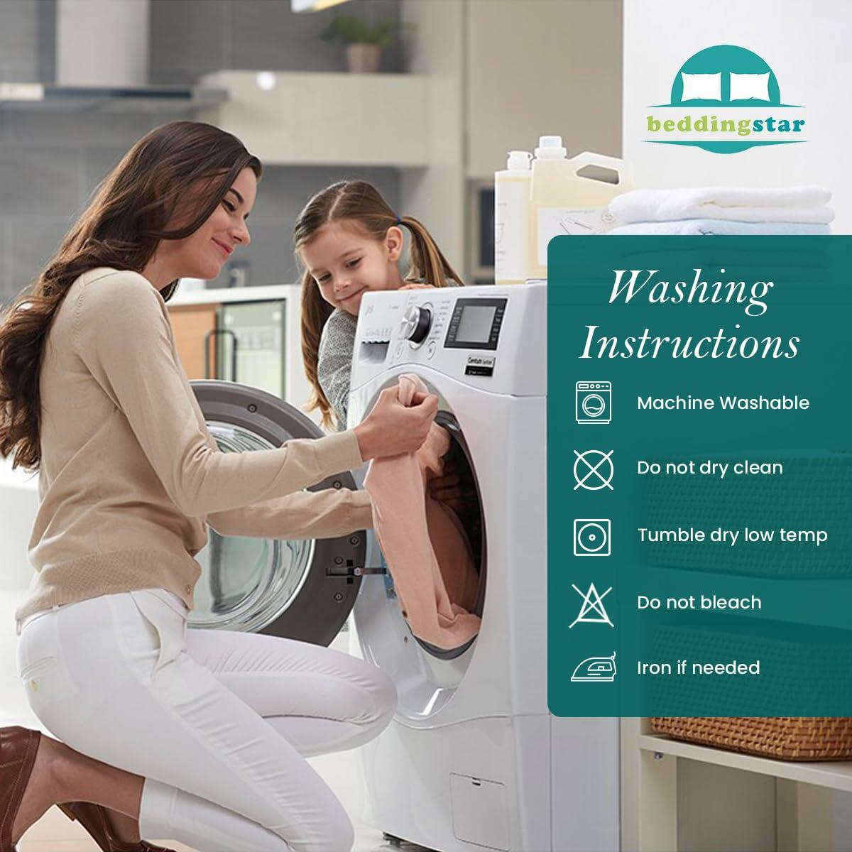 Queen Pillow Shams Set of 2 White Pinch Pleated 20x30 100% Egyptian Cotton