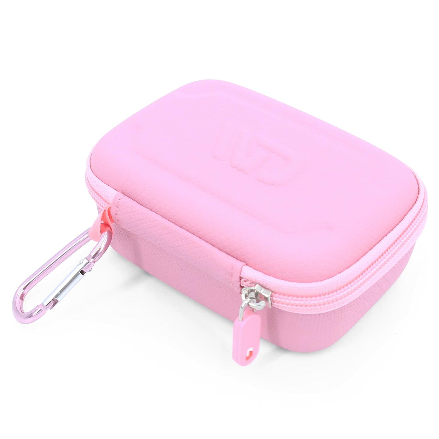 CASEMATIX Travel Case for Zoleo Satellite Communicator Hard Shell Pink