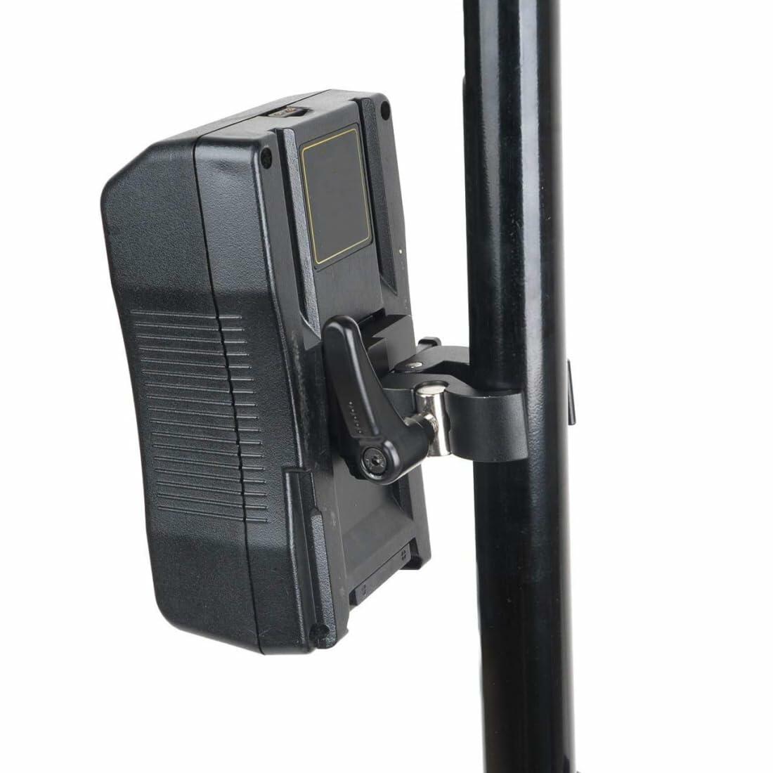 Voltrable Quick Release V-Mount Battery Clamp V-Lock Adapter For Light Stand