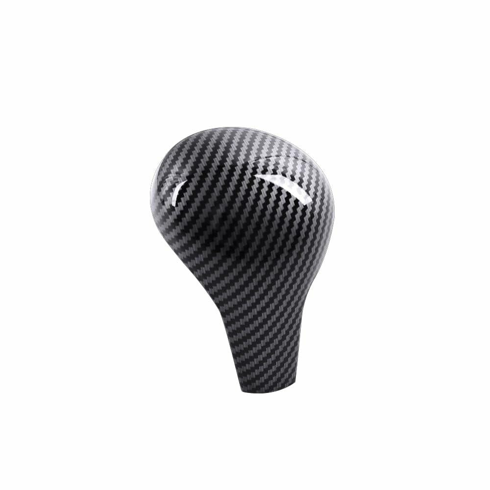 GIPFIRE Carbon Fiber Style Gear Shift Knob Cover For Audi A4L A5 A6L Q5 Q7