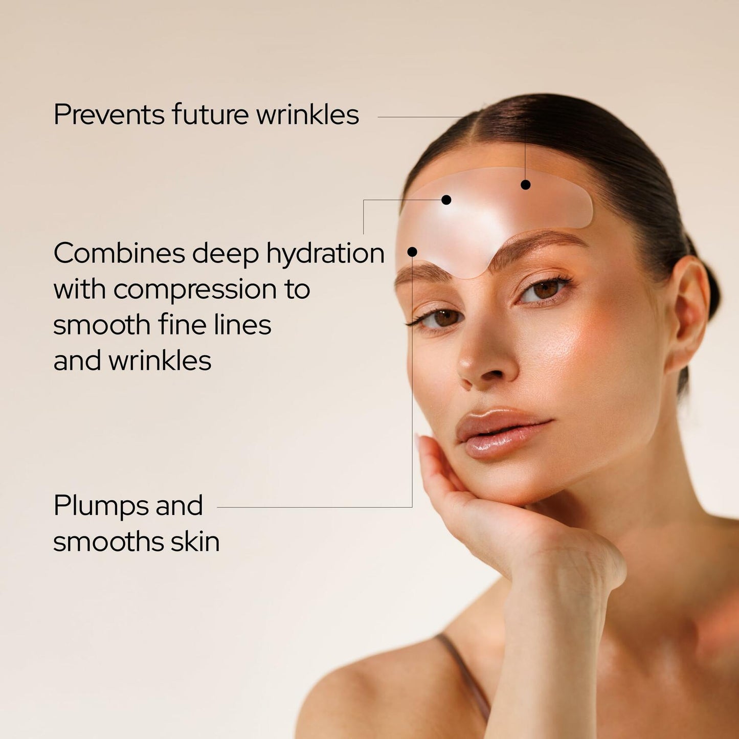 SiO Beauty SuperLift Silicone Patches 5-Pack Wrinkle Smoothing Reusable