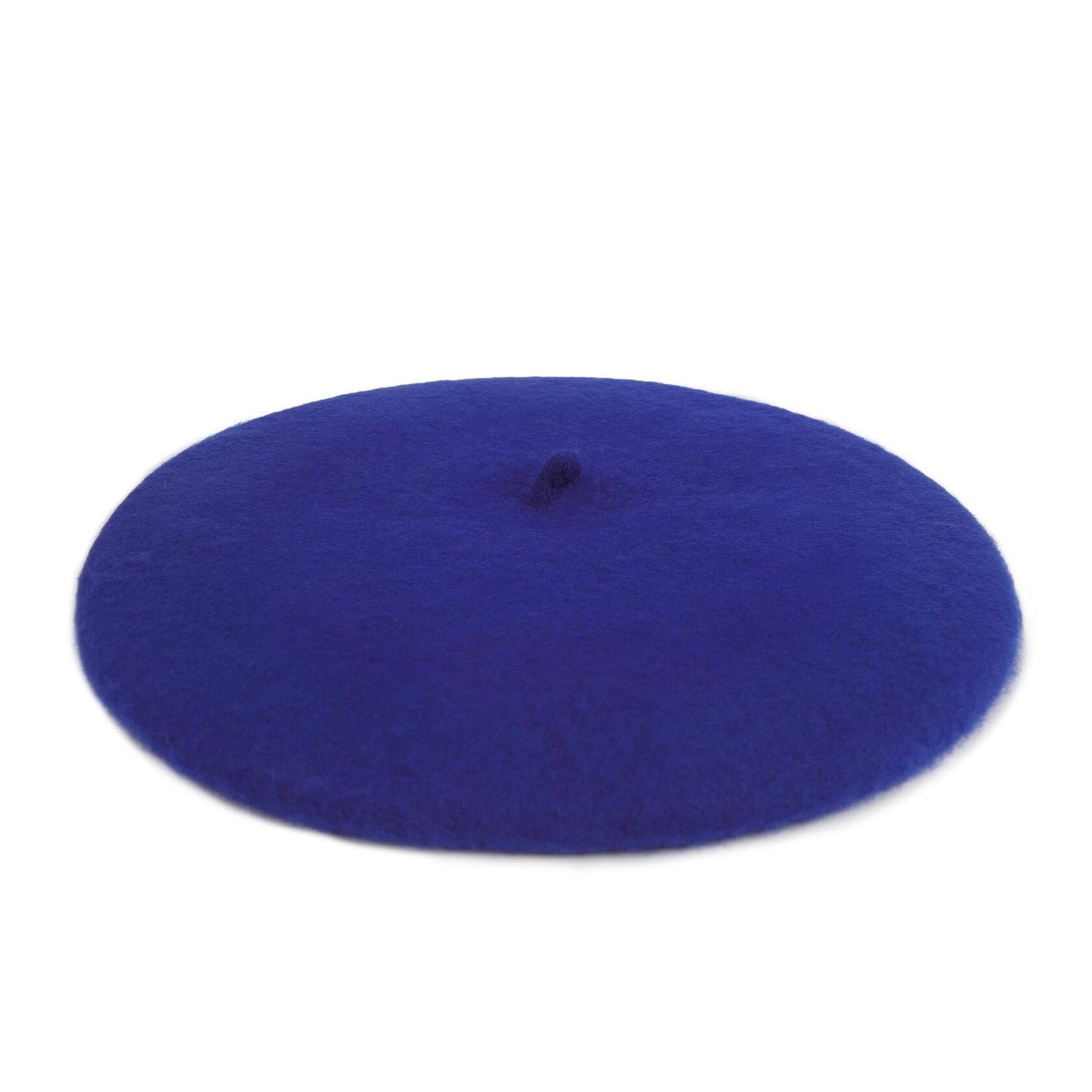 Wheebo Kids Wool French Beret Artist Painter Hat Solid Color Sapphire