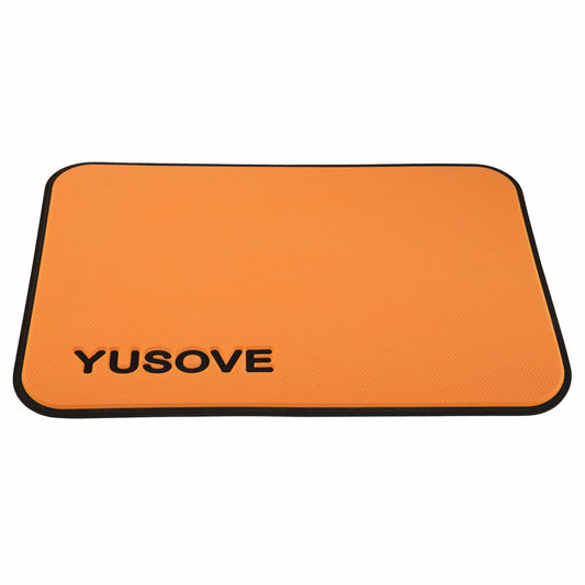 YUSOVE EVA Cooler Pad Mat for Tundra 35, Seadek Style, 3M Adhesive (Orange)
