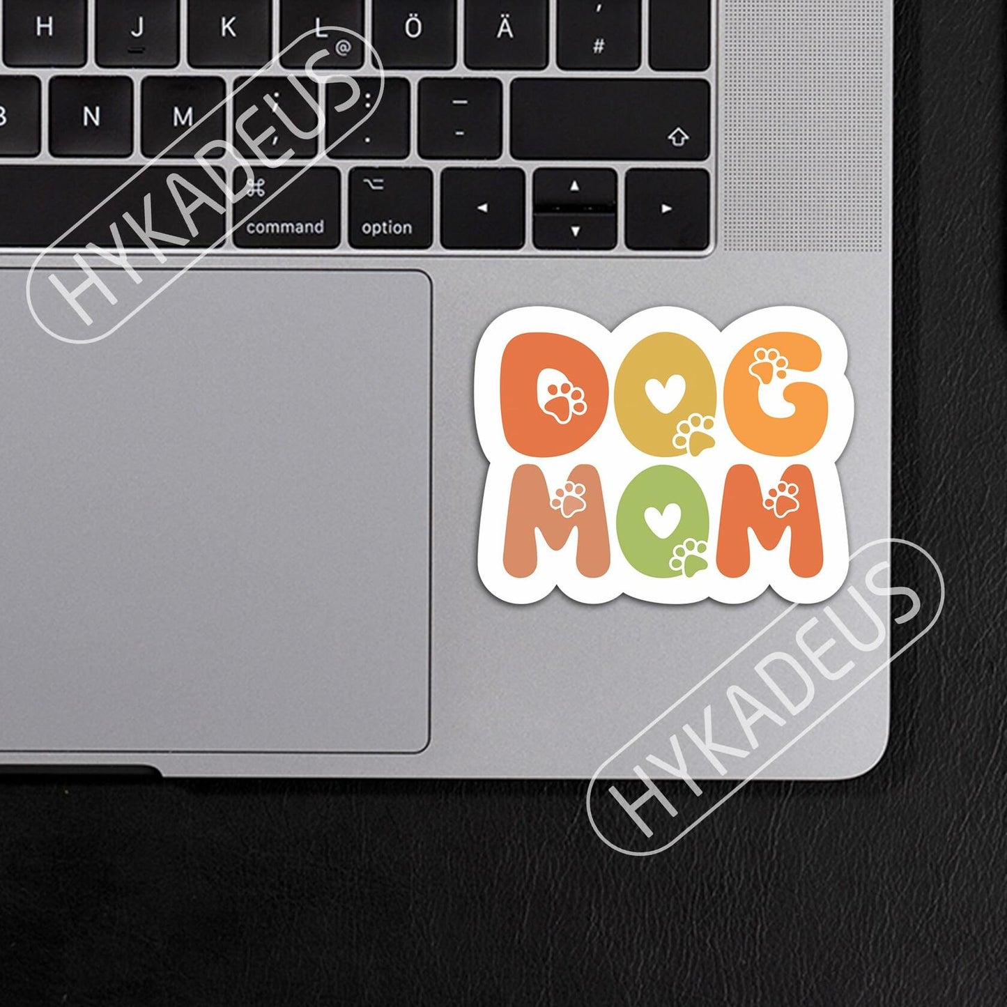 3PCS Dog Mom Stickers Waterproof Vinyl Decals 3"x2.3" Gift for Mom